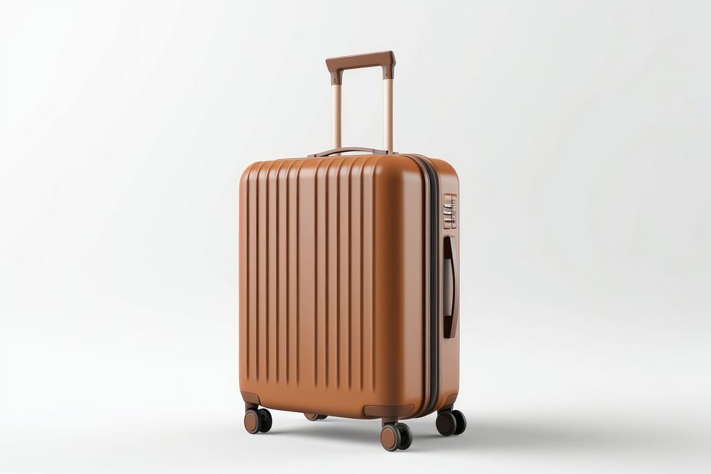 Luggage suitcase brown  