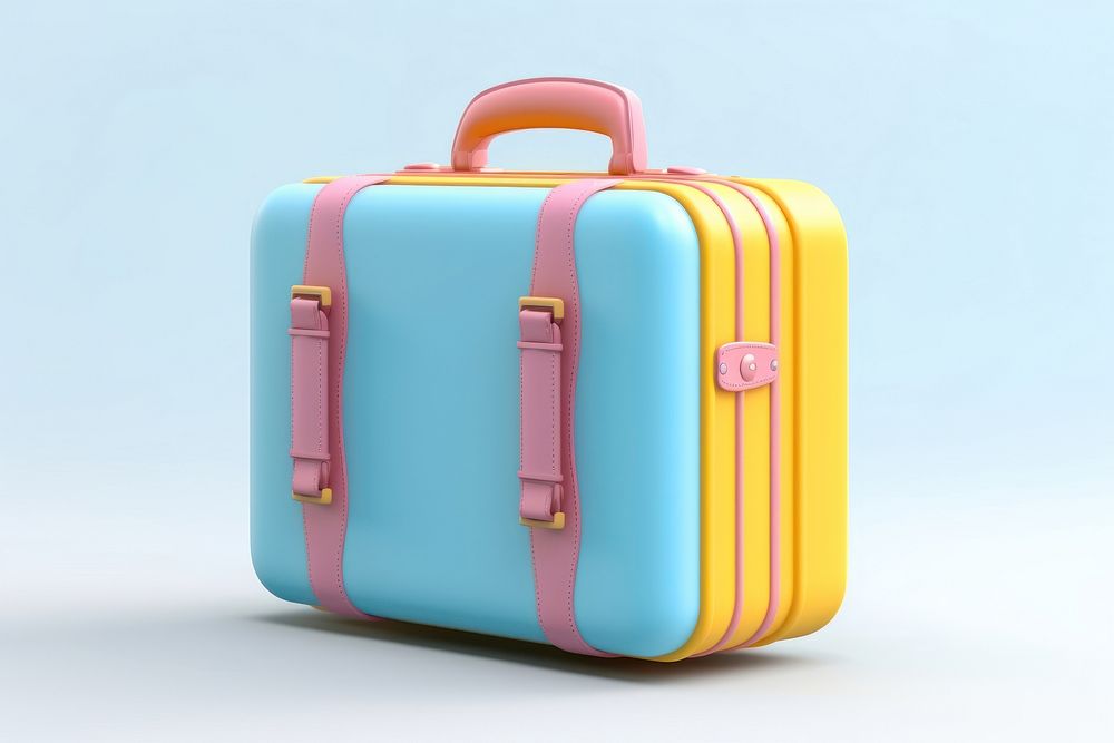Luggage suitcase briefcase vacation. AI generated Image by rawpixel.