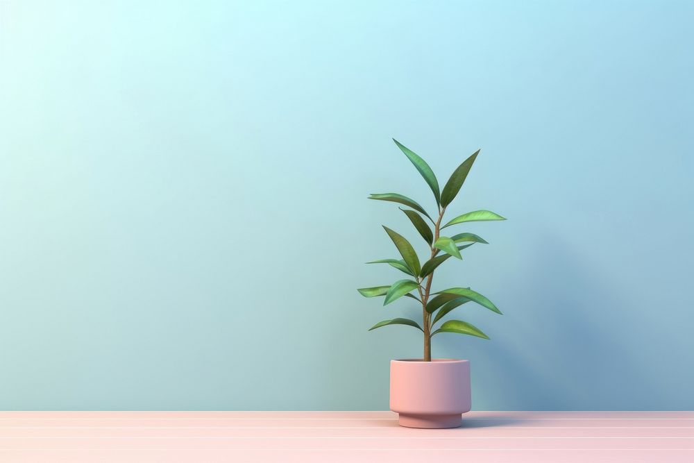 Plant leaf copy space houseplant. AI generated Image by rawpixel.