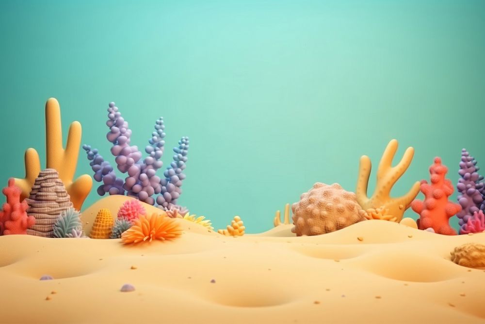 Sea underwater nature sand. 