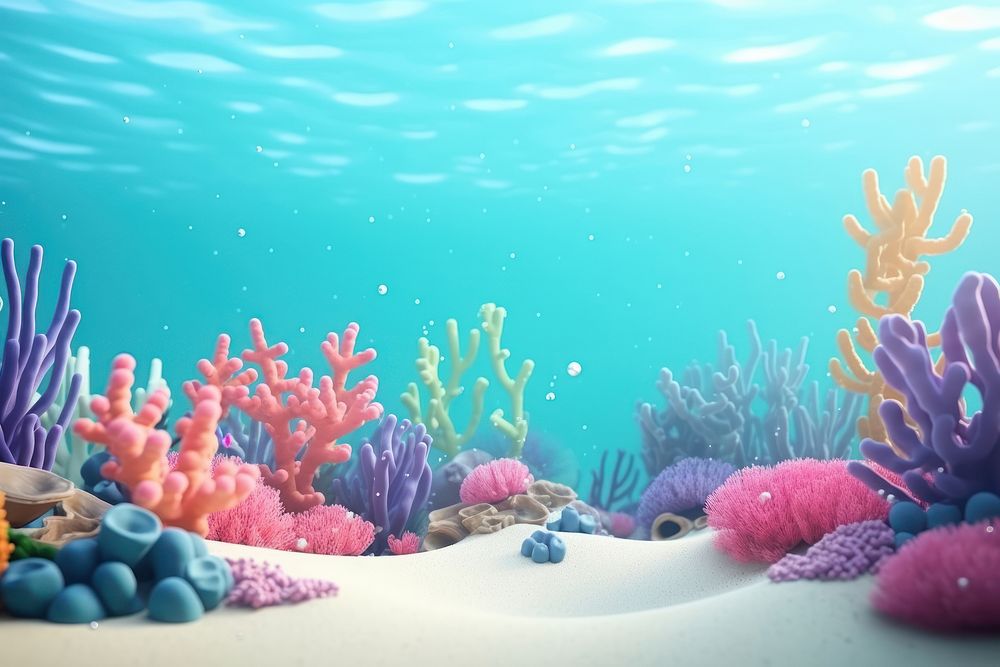 Underwater aquarium outdoors nature. AI generated Image by rawpixel.