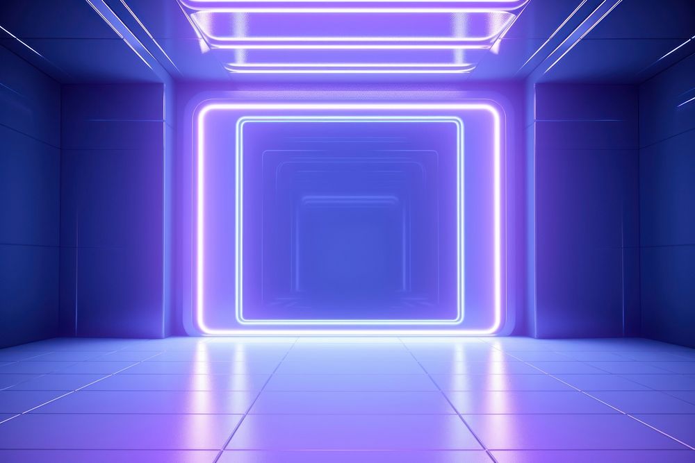 Light neon backgrounds purple. AI generated Image by rawpixel.