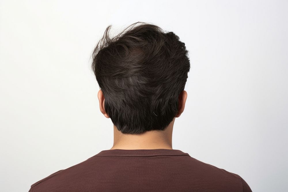 Adult back head hair. AI generated Image by rawpixel.