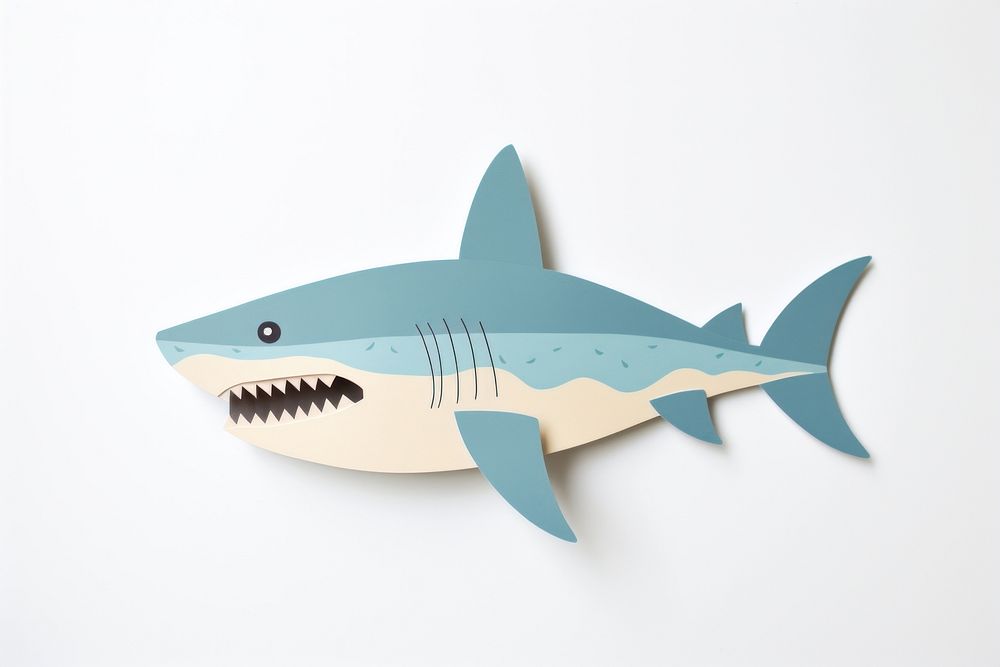 Shark animal fish representation. AI generated Image by rawpixel.