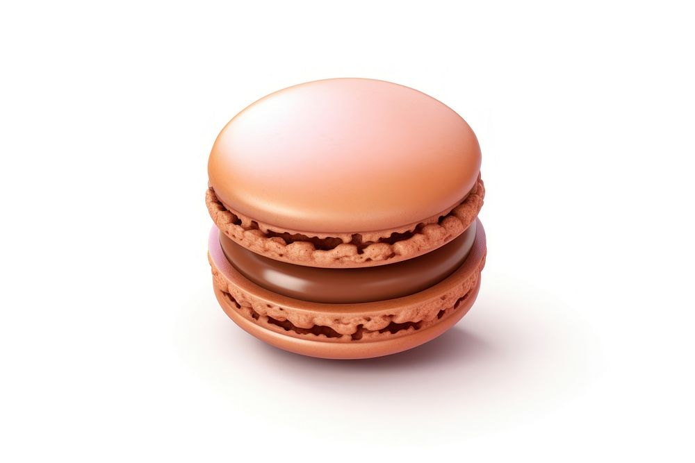 Chocolate macarons food confectionery. AI generated Image by rawpixel.