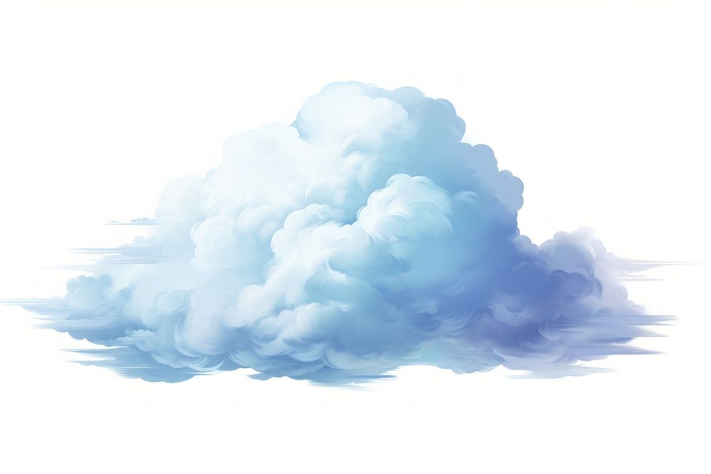 Cloud white sky white background. AI generated Image by rawpixel.