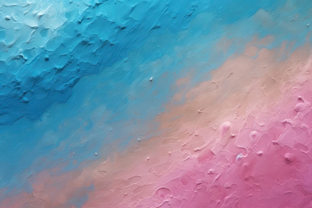 Paint blue pink sea. AI generated Image by rawpixel.