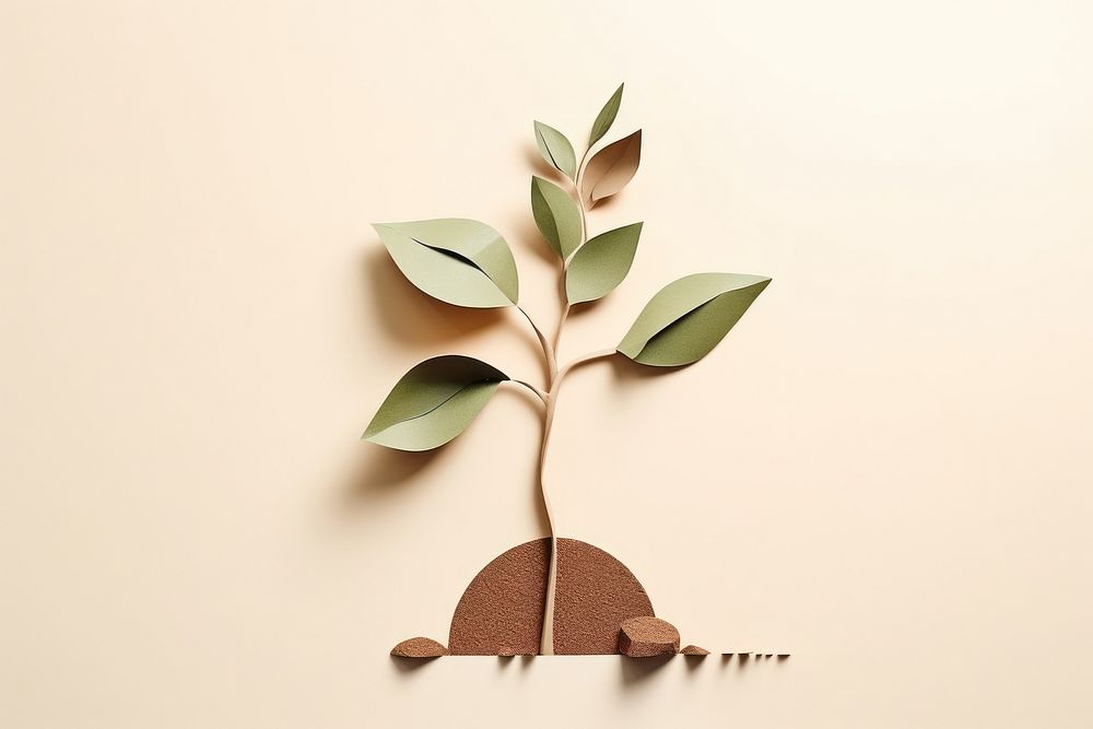 Plant art leaf architecture. AI generated Image by rawpixel.