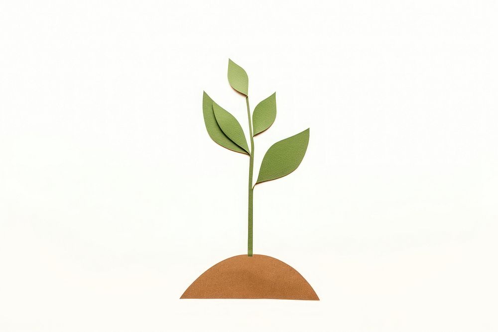 Plant leaf soil beginnings. AI generated Image by rawpixel.