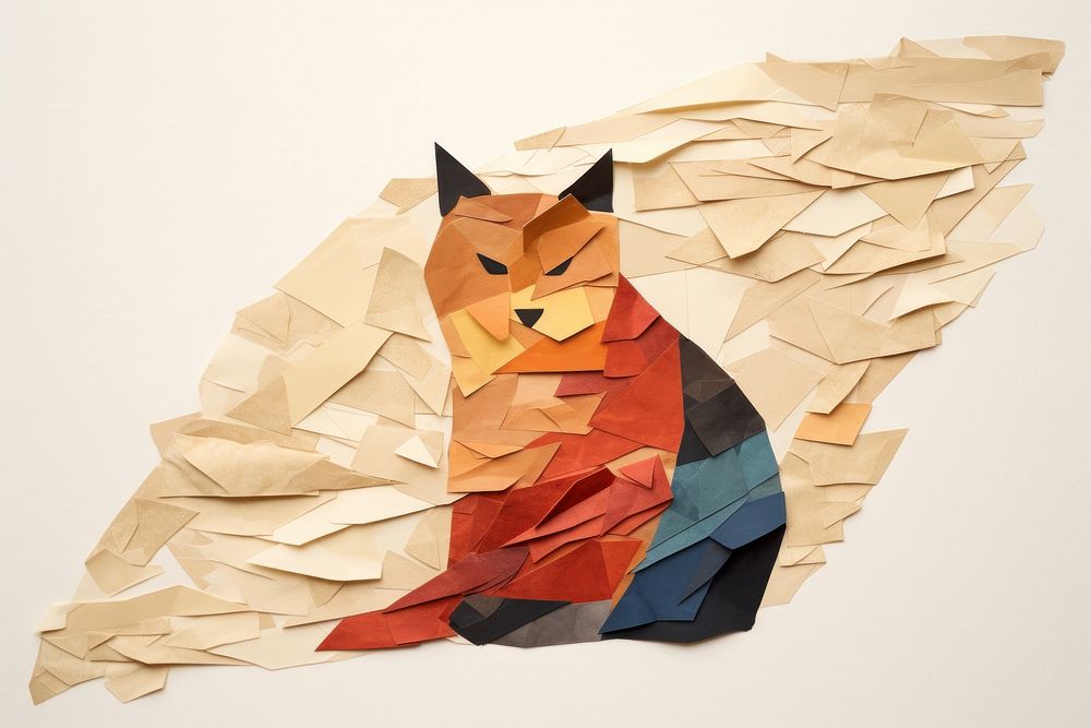 Paper art origami representation. AI generated Image by rawpixel.