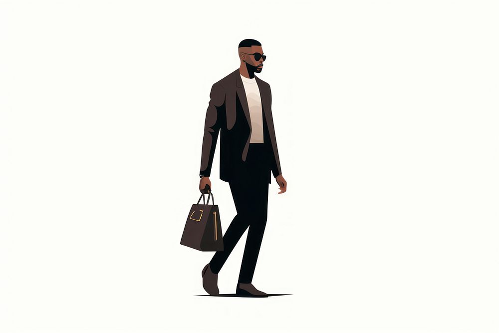 Footwear adult bag man. AI generated Image by rawpixel.