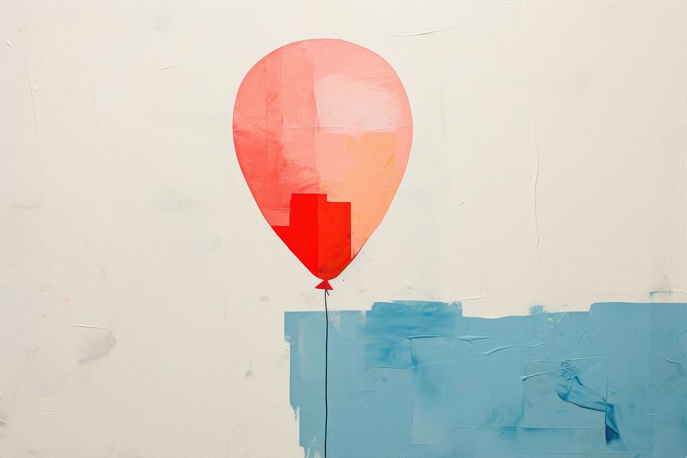Balloon art creativity painting. AI generated Image by rawpixel.
