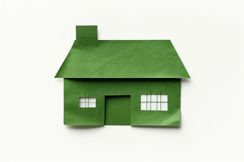House green architecture building. AI generated Image by rawpixel.