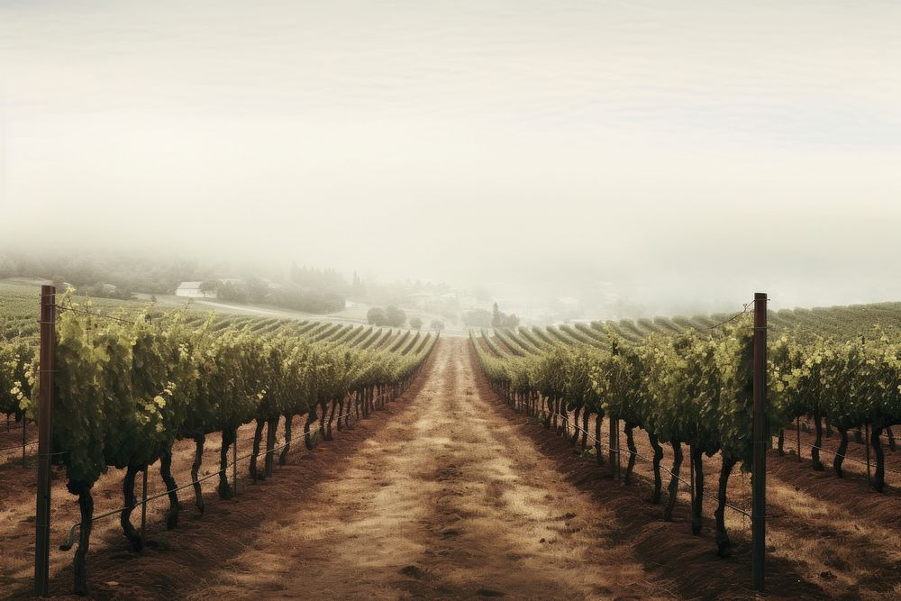 Vineyard outdoors nature farm. AI generated Image by rawpixel.