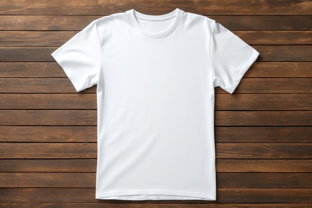 Premium Vector  Realistic white t-shirt set on white background