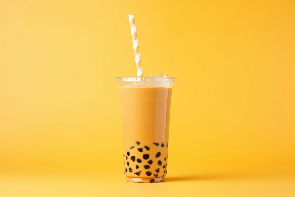 Drink straw refreshment disposable. AI generated Image by rawpixel.