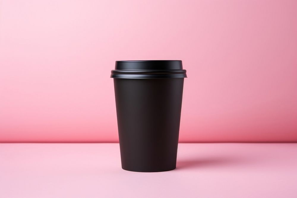 Mug pink cup pink background. AI generated Image by rawpixel.