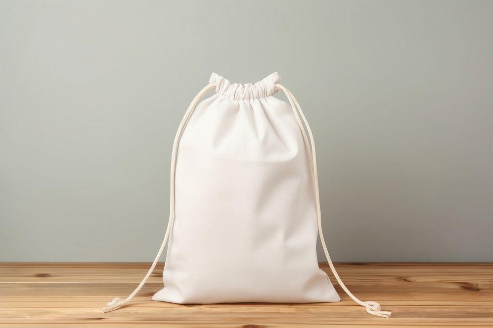 Bag white handbag textile. AI generated Image by rawpixel.