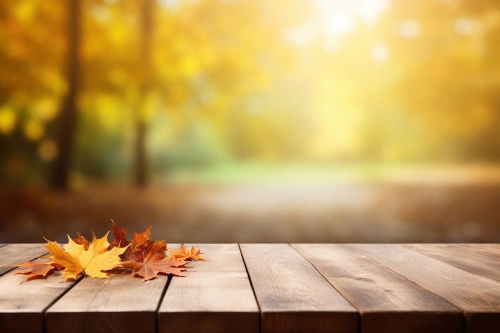 Backgrounds sunlight autumn nature. AI generated Image by rawpixel.