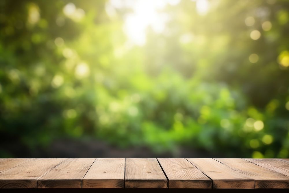 Nature table wood backgrounds. AI generated Image by rawpixel.