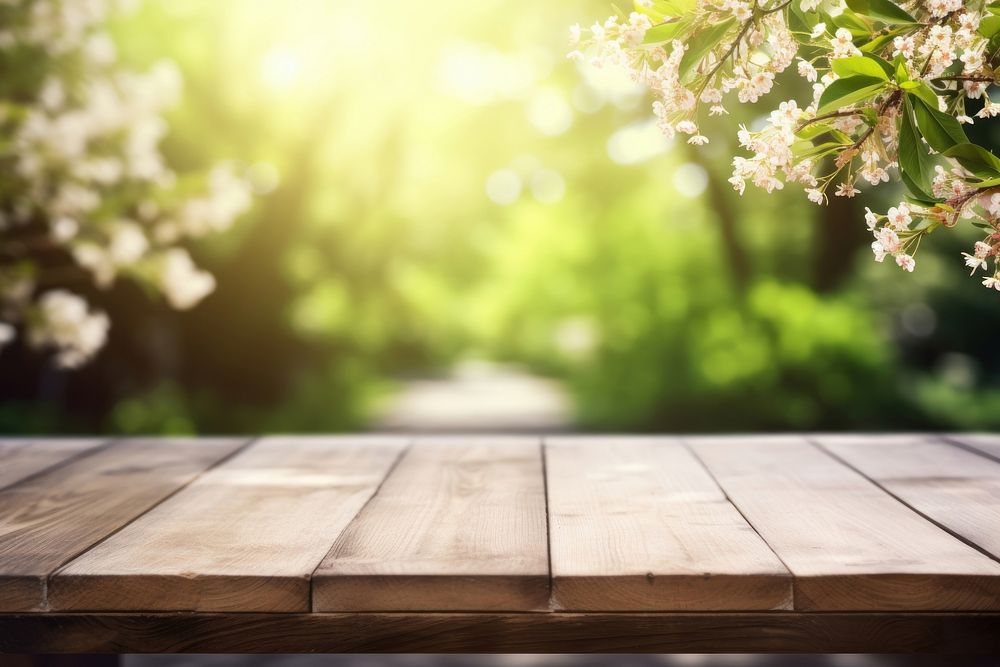 Nature table wood backgrounds. 