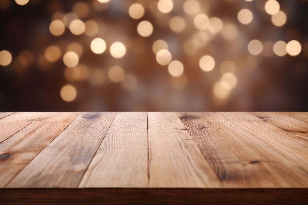 Table wood backgrounds hardwood. AI generated Image by rawpixel.