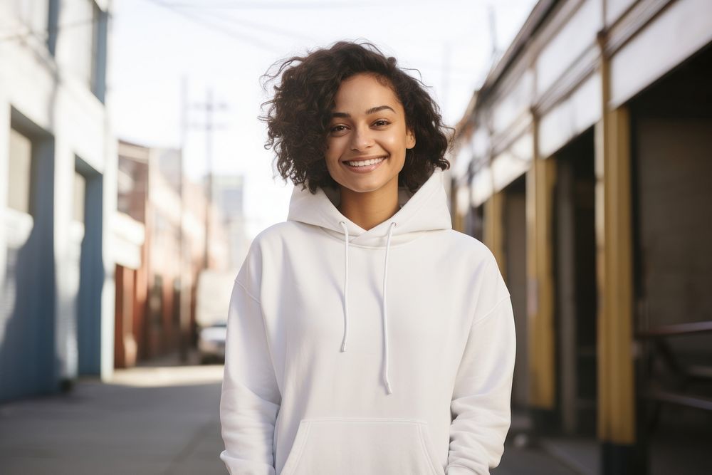 Sweatshirt outdoors street hoodie. 