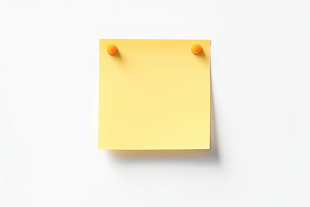 Note white background simplicity rectangle. AI generated Image by rawpixel.