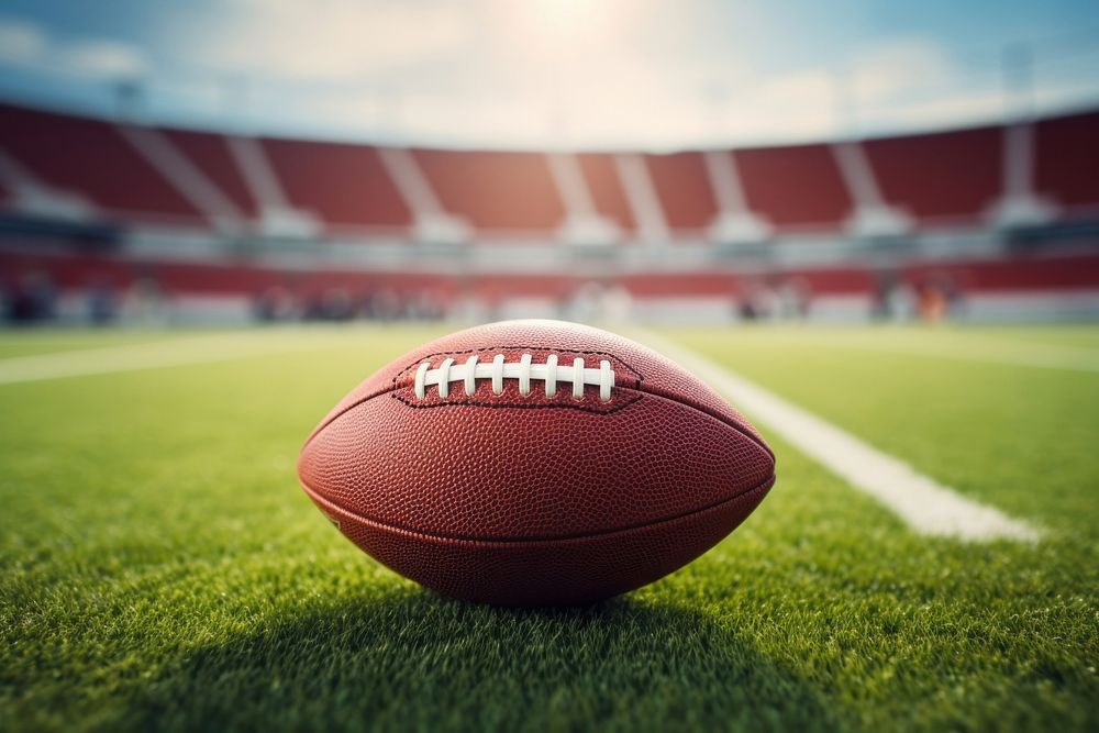 Football stadium sports grass. AI generated Image by rawpixel.