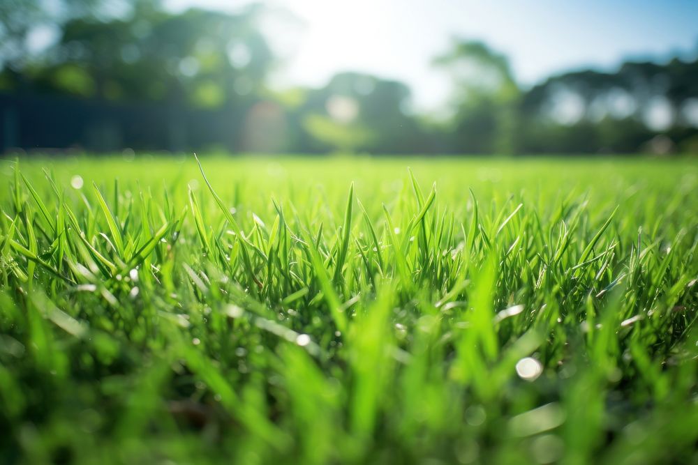 Grass field outdoors nature. AI generated Image by rawpixel.