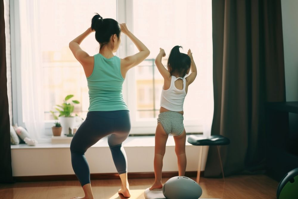 Sports adult woman yoga. AI generated Image by rawpixel.