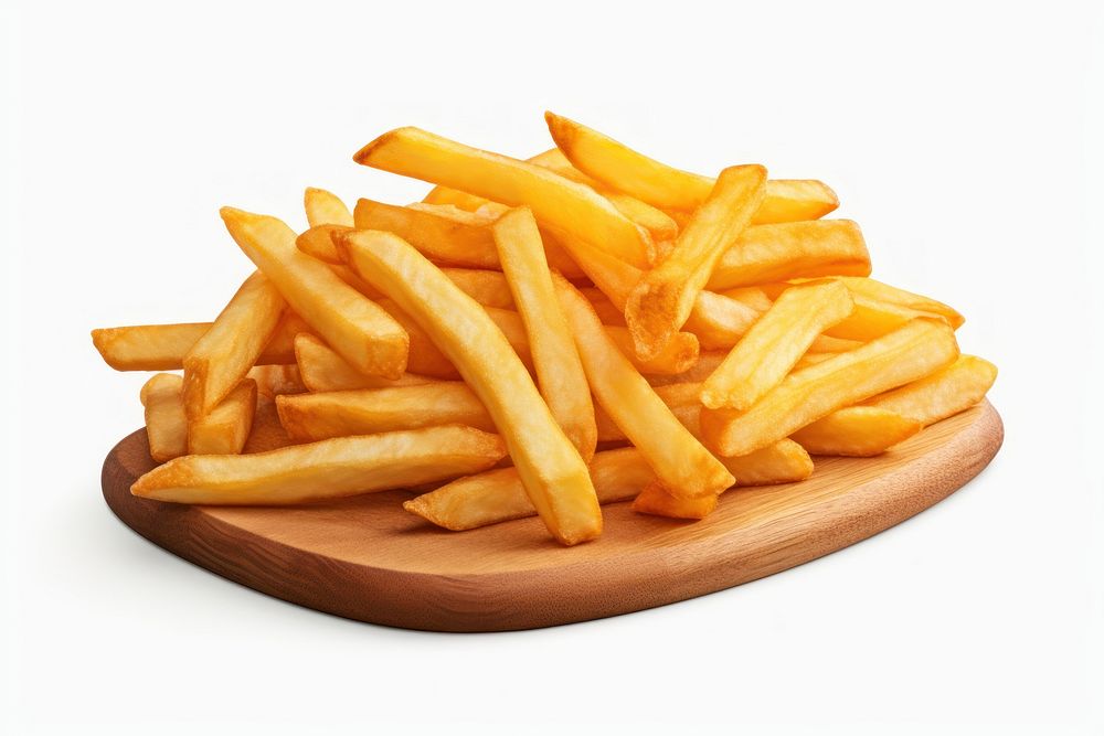 Fries food french fries condiment. AI generated Image by rawpixel.