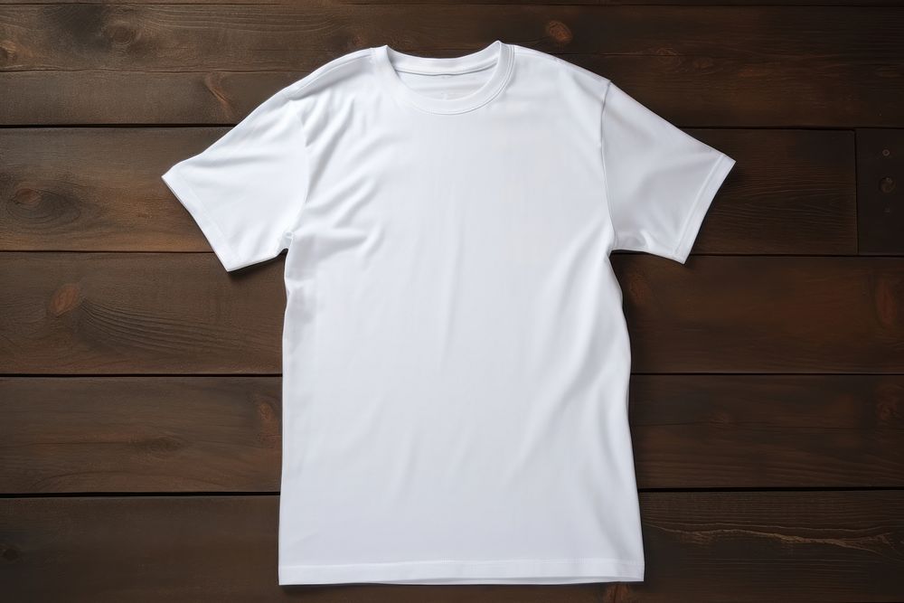 T-shirt sleeve cotton white. 