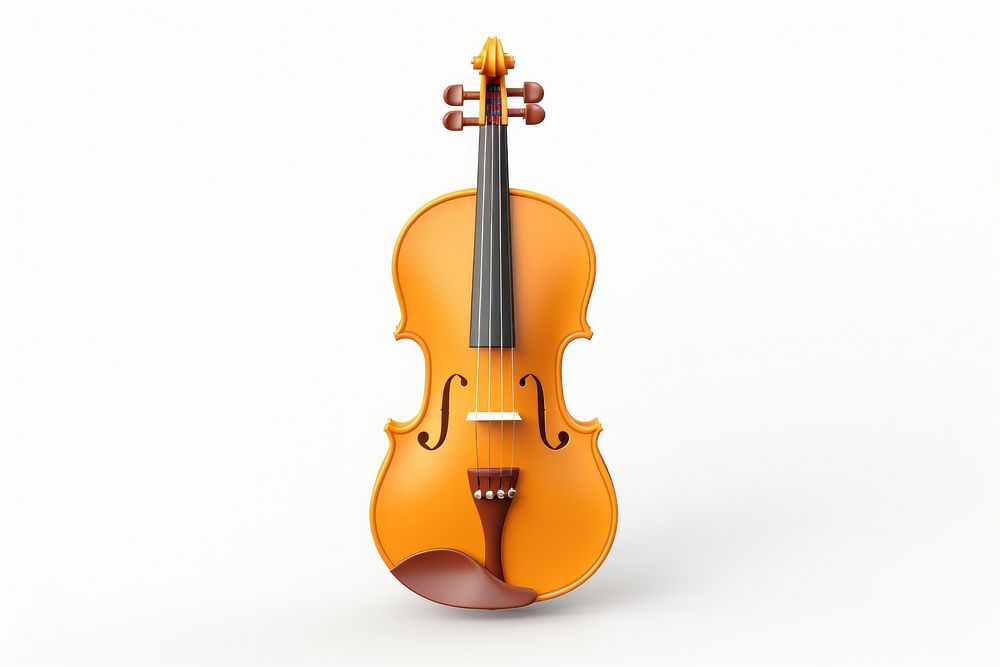 Violin cello white background performance. AI generated Image by rawpixel.