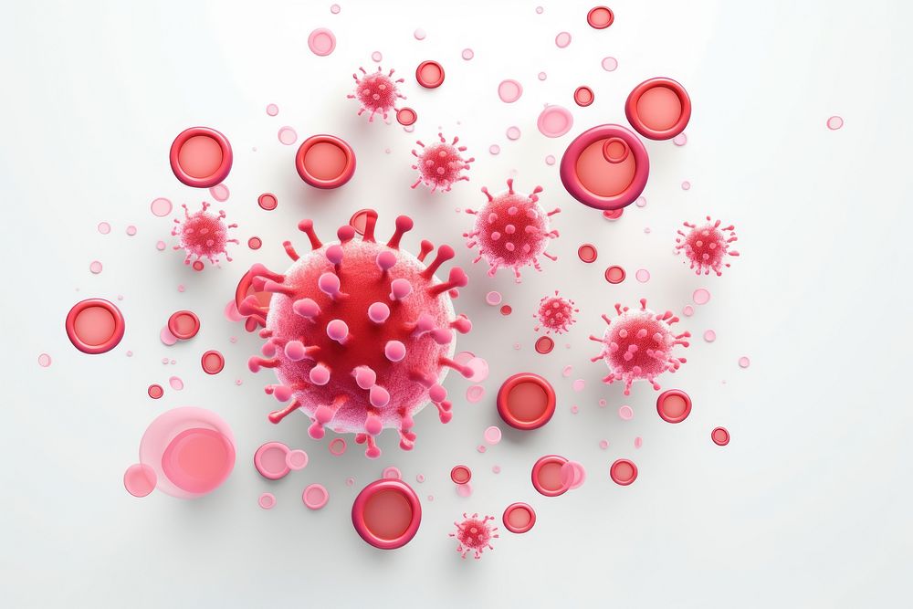 Microbiology decoration research medicine. AI generated Image by rawpixel.