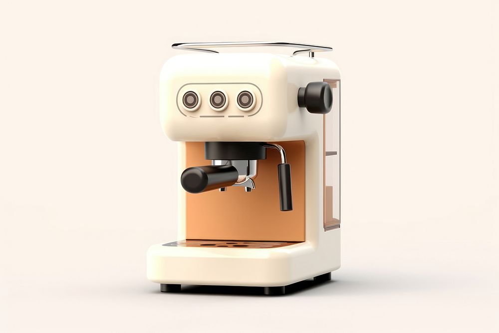Espresso machine coffee espresso machine. AI generated Image by rawpixel.