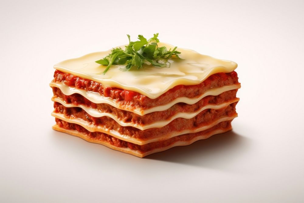 Lasagna food vegetable freshness. 