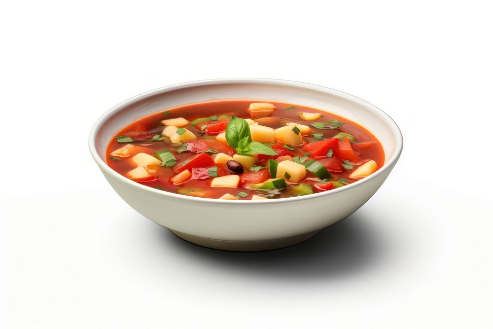 Soup food meal dish. AI generated Image by rawpixel.