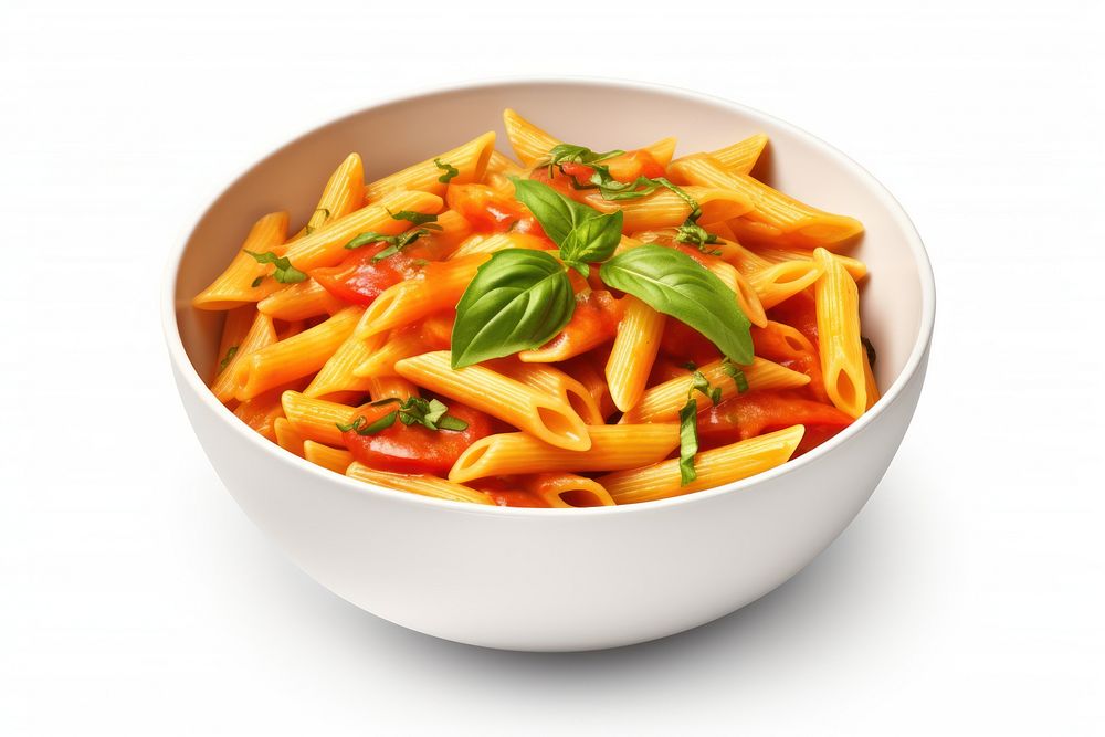 Vegetable penne pasta food. AI generated Image by rawpixel.