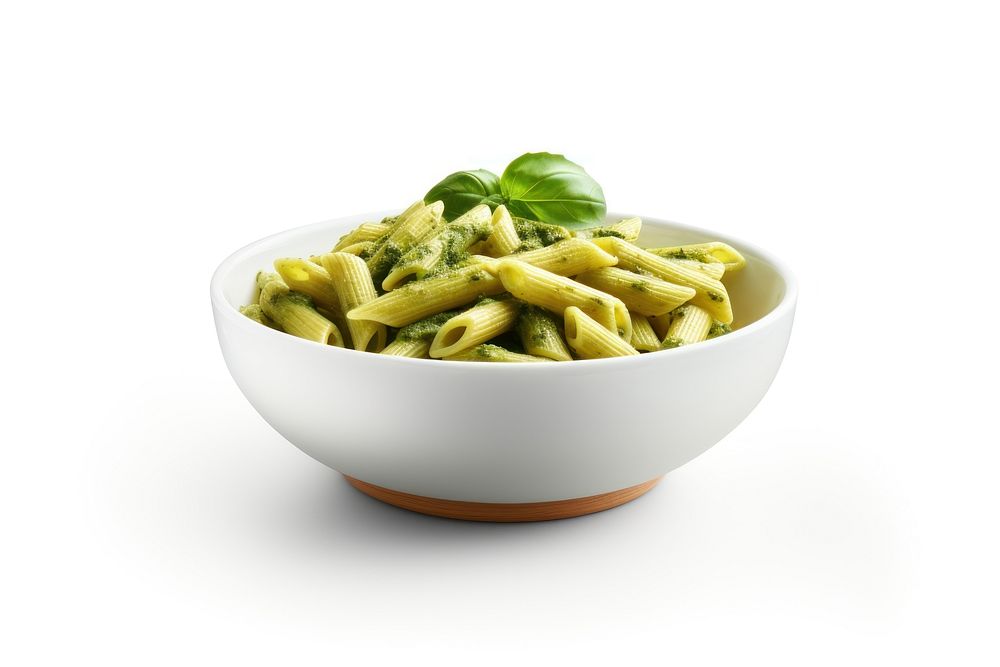 Pasta penne plate food. AI generated Image by rawpixel.