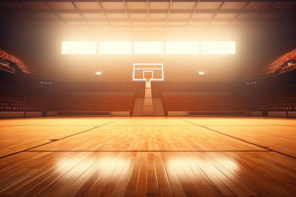 Basketball backgrounds sports architecture