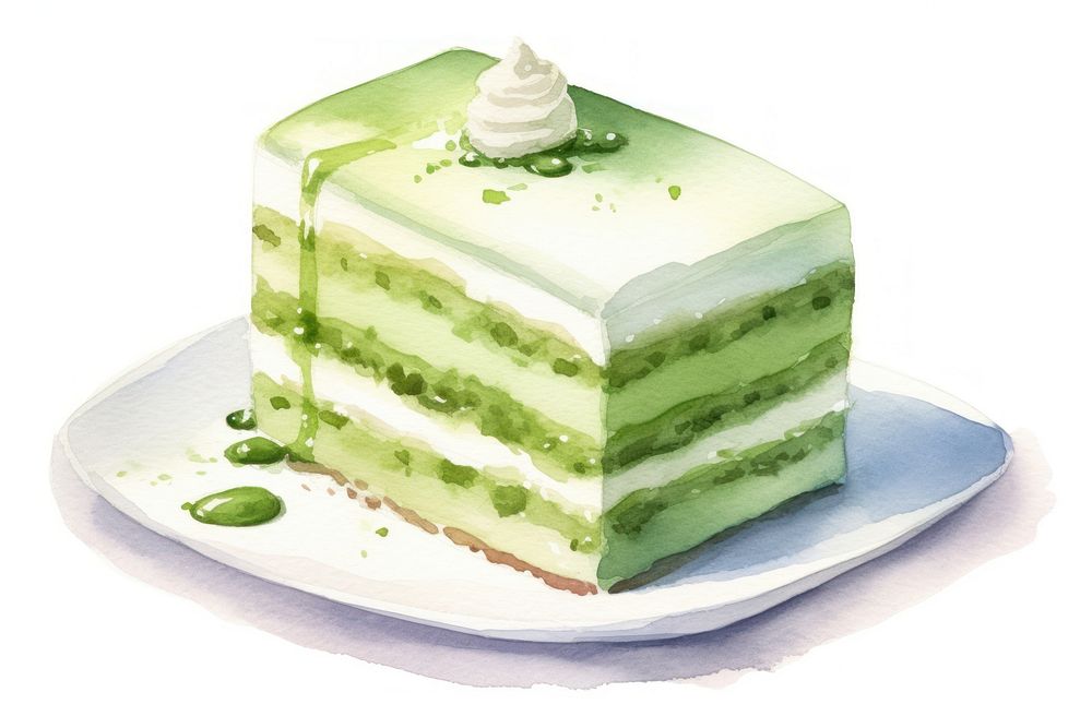 Cake dessert food semifreddo. AI generated Image by rawpixel.