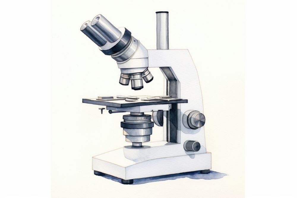 Microscope technology laboratory equipment. AI generated Image by rawpixel.