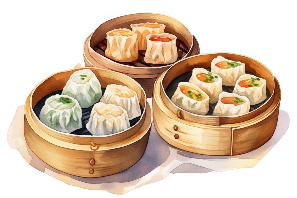 Food dumpling chinese food xiaolongbao. AI generated Image by rawpixel.