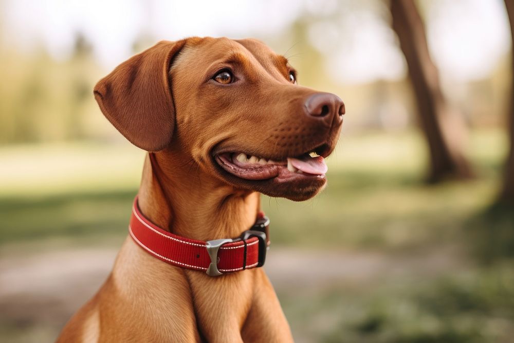 Collar dog outdoors mammal. 