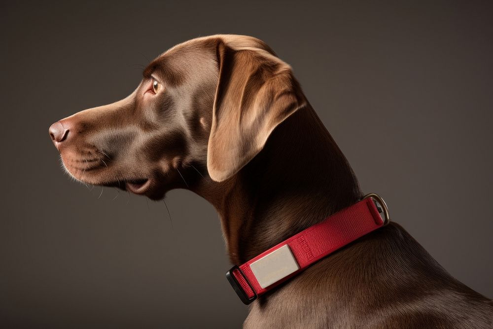 Collar dog animal mammal. AI generated Image by rawpixel.