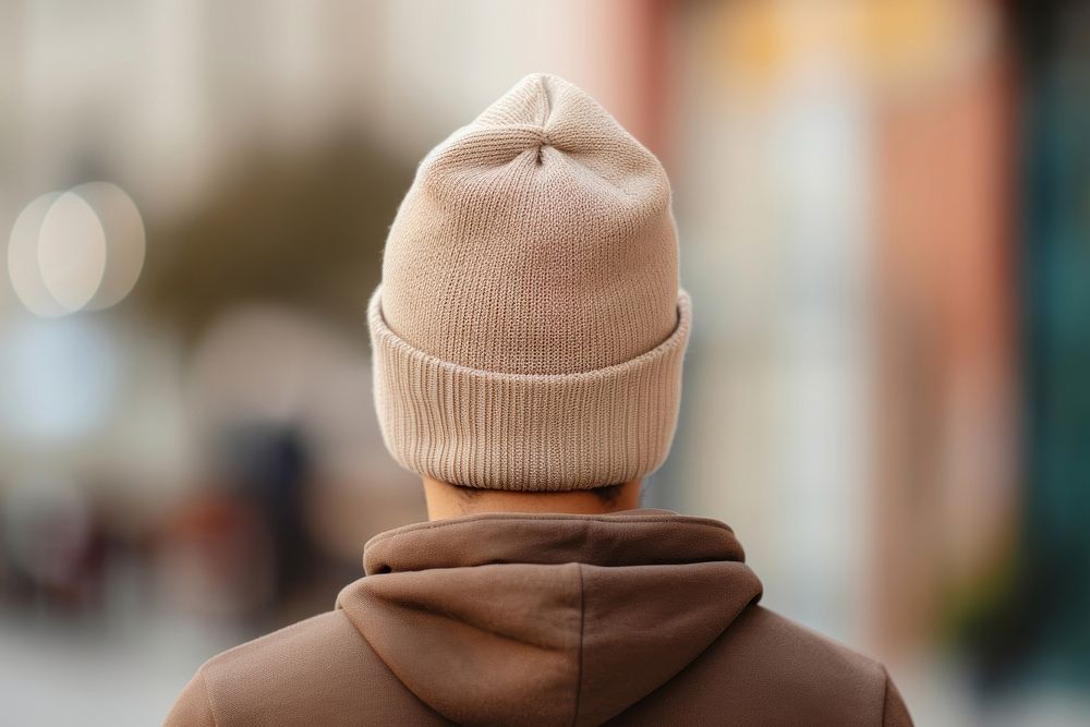 Beanie street person day. AI generated Image by rawpixel.