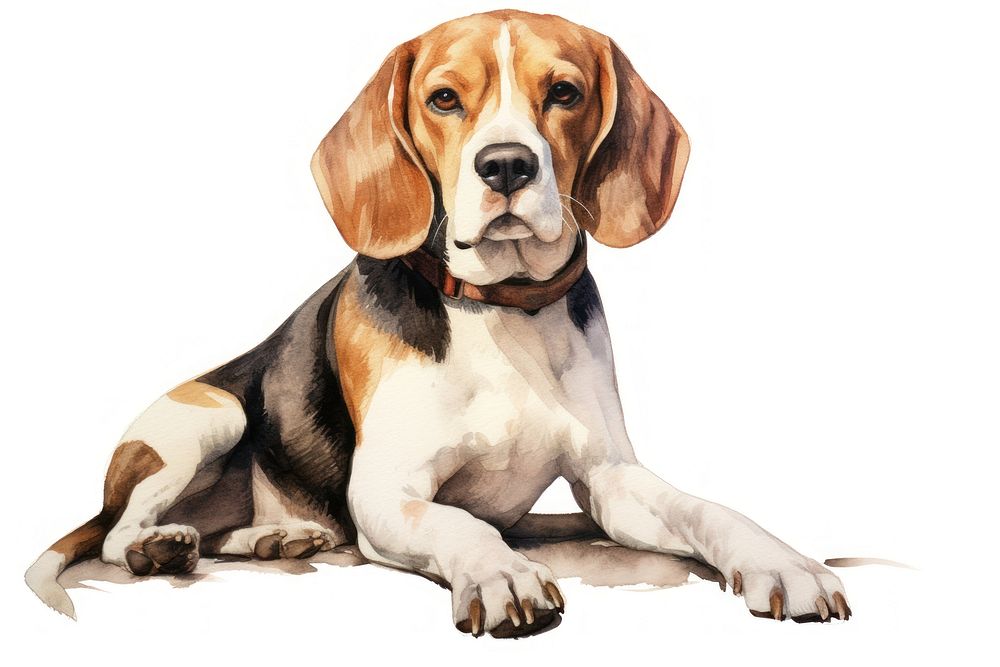 Beagle animal mammal hound. AI generated Image by rawpixel.