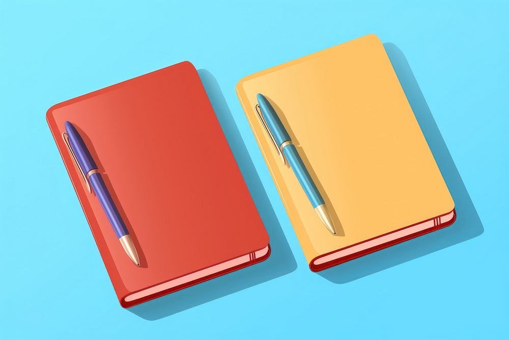 Diary book pen publication. AI generated Image by rawpixel.