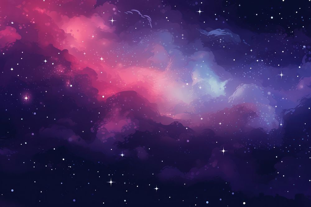 Backgrounds astronomy universe galaxy. AI generated Image by rawpixel.